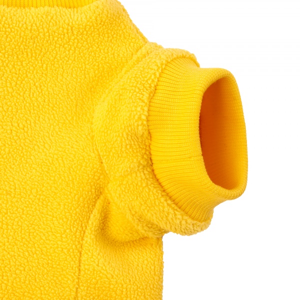 Lemon Fleece Dog Sweatshirt